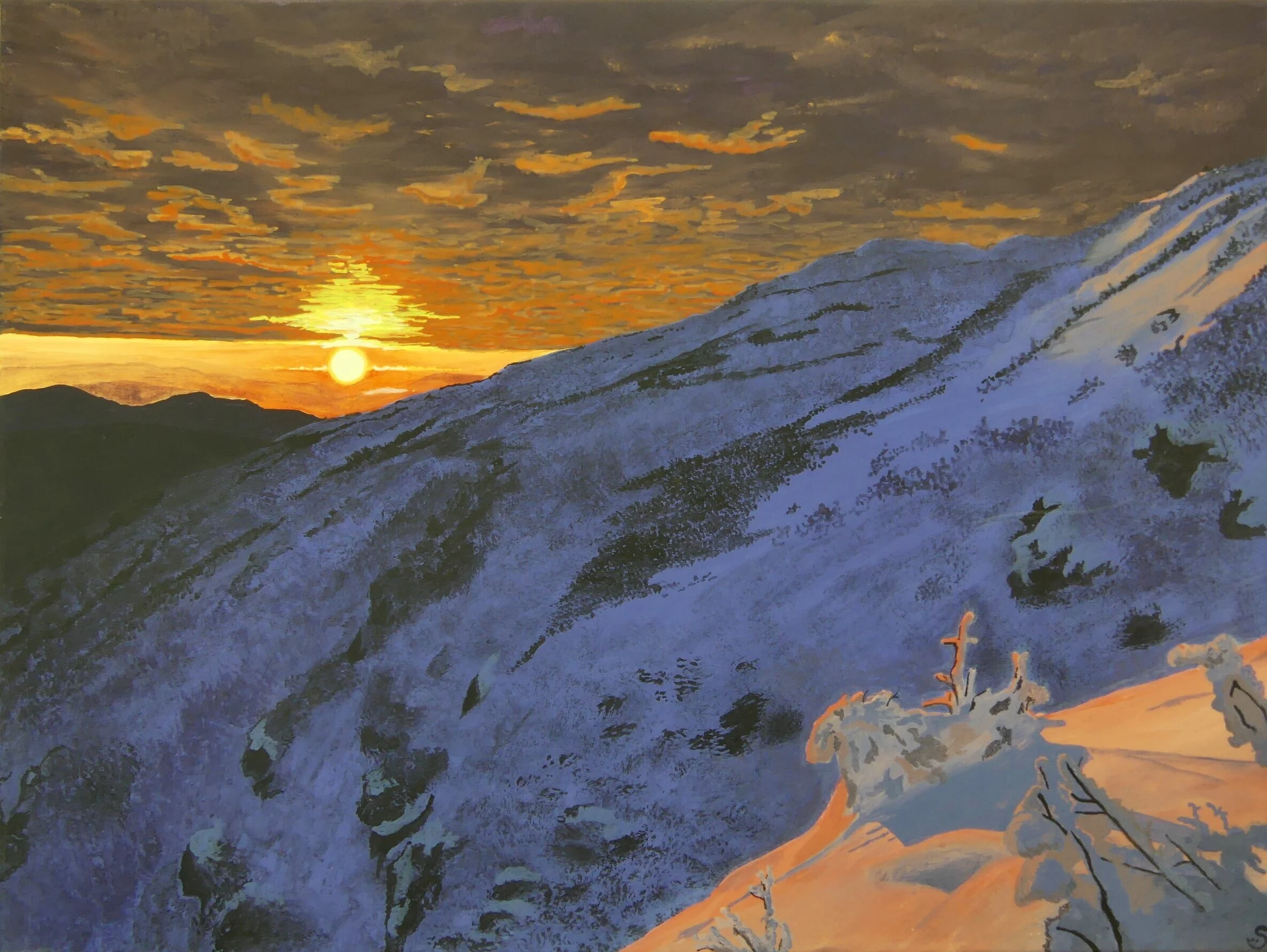 Alpine Glow” —